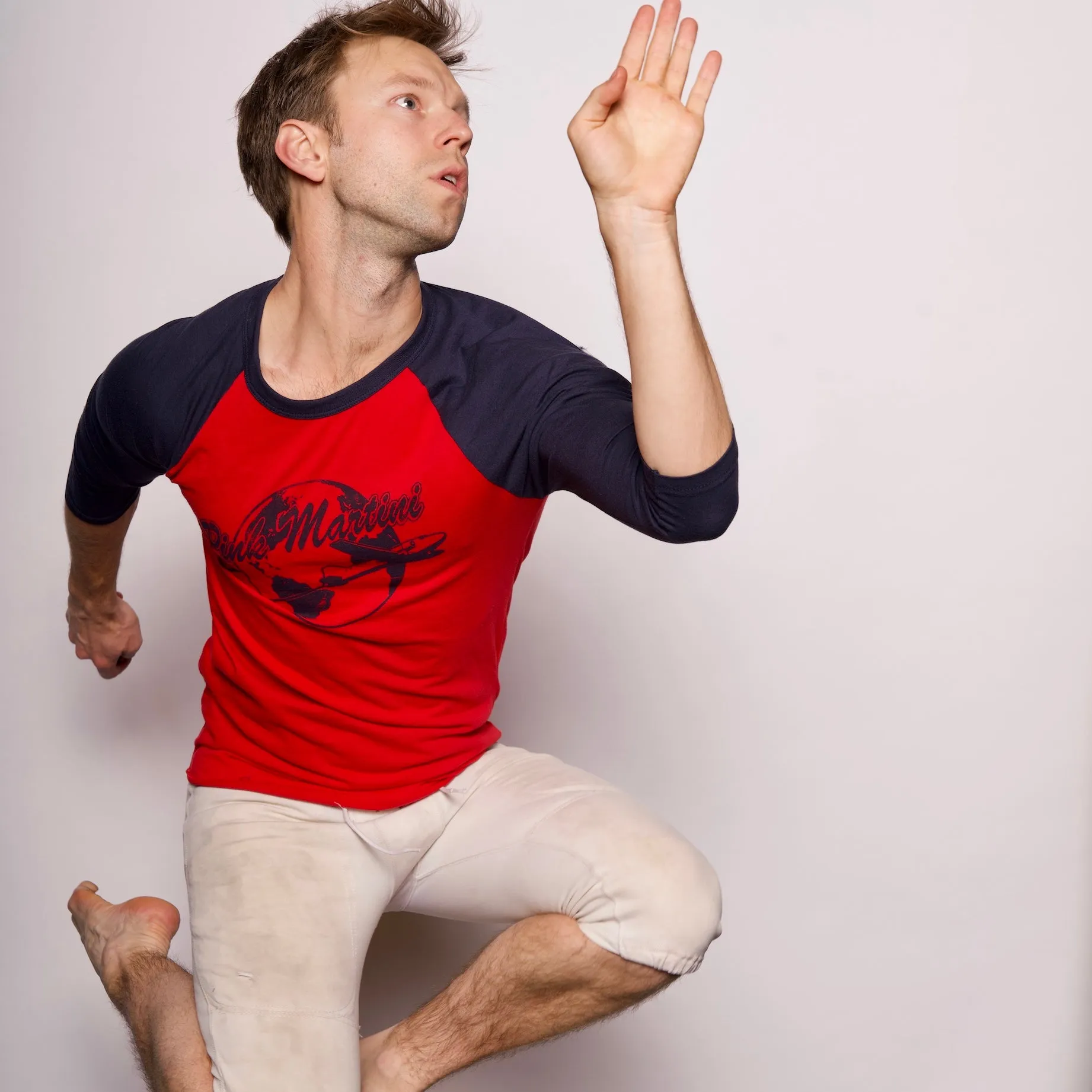Around the World | Retro Baseball Tee - 3/4 sleeve