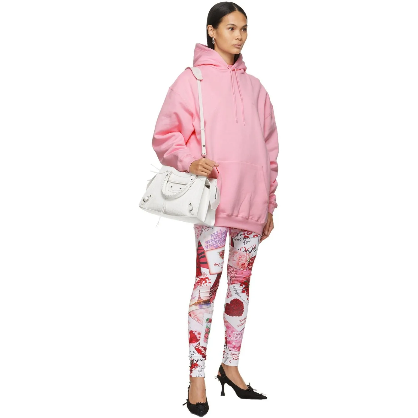 Balenciaga Multicolor 'Be My Valentine' Leggings