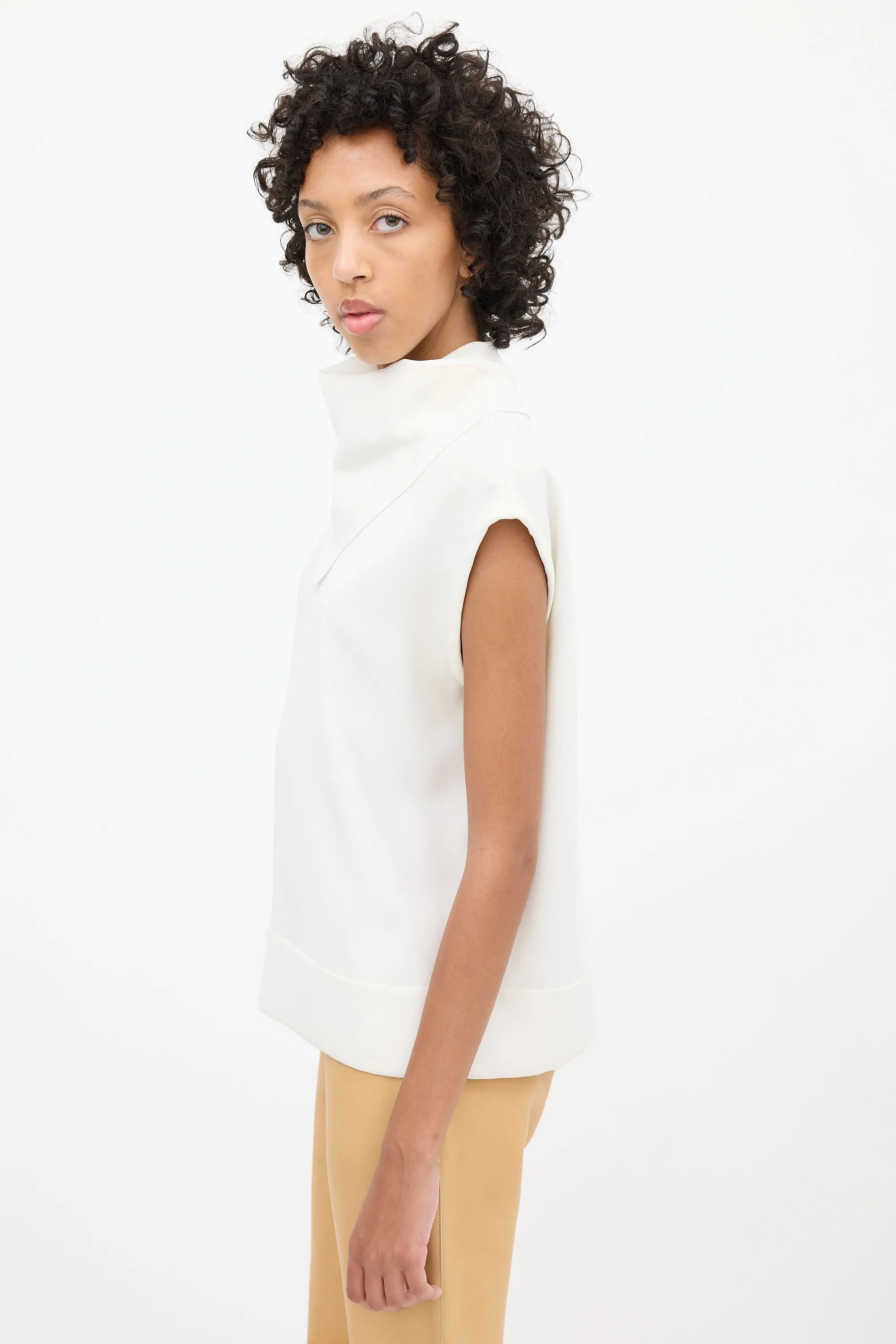Bandana Sleeveless Blouse