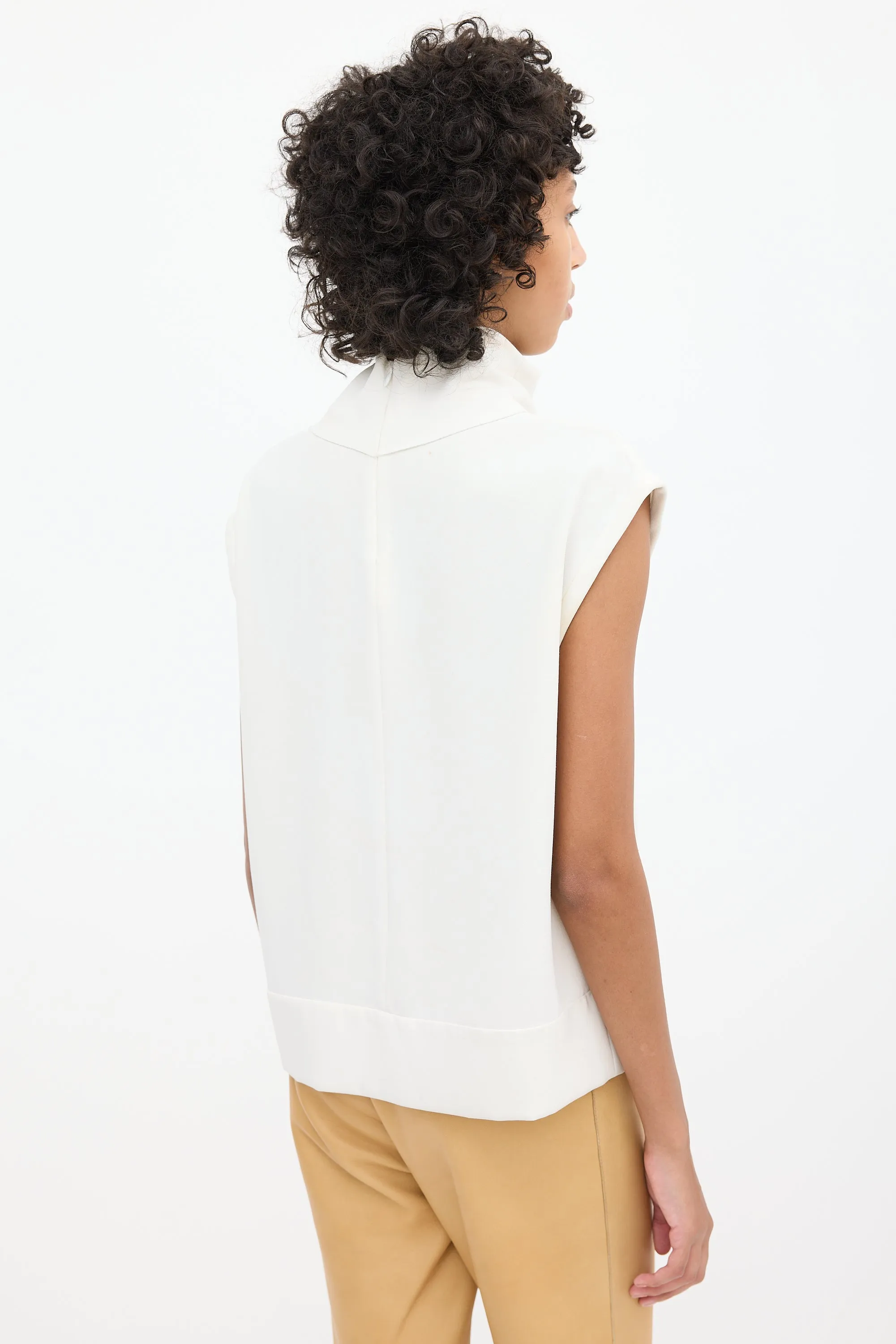 Bandana Sleeveless Blouse