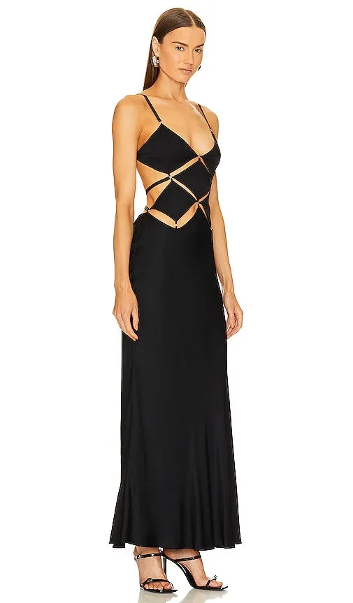 Bec   Bridge Diamond Days Maxi Dress in Black