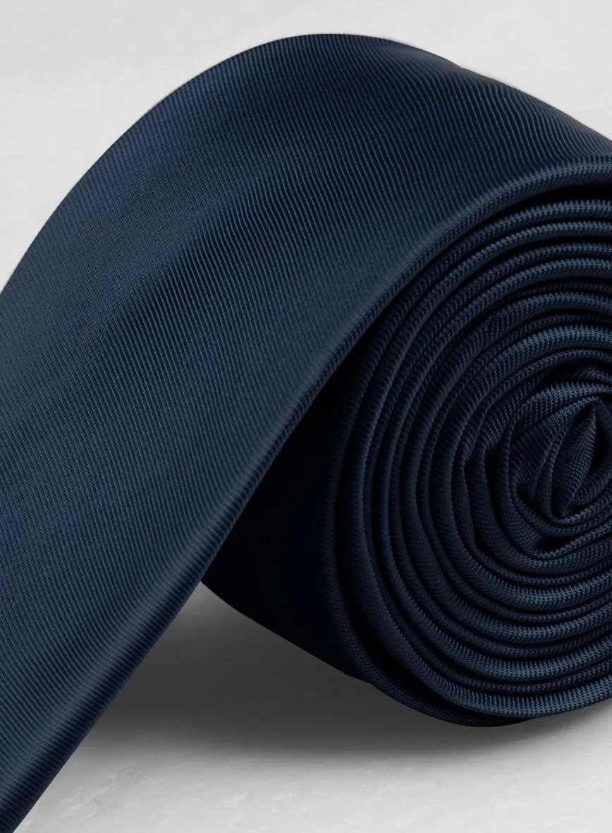 Blue Satin Tie