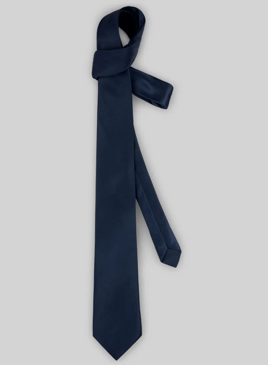 Blue Satin Tie