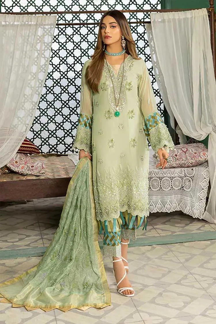 Design 02 Embroidered Formal Chiffon Collection