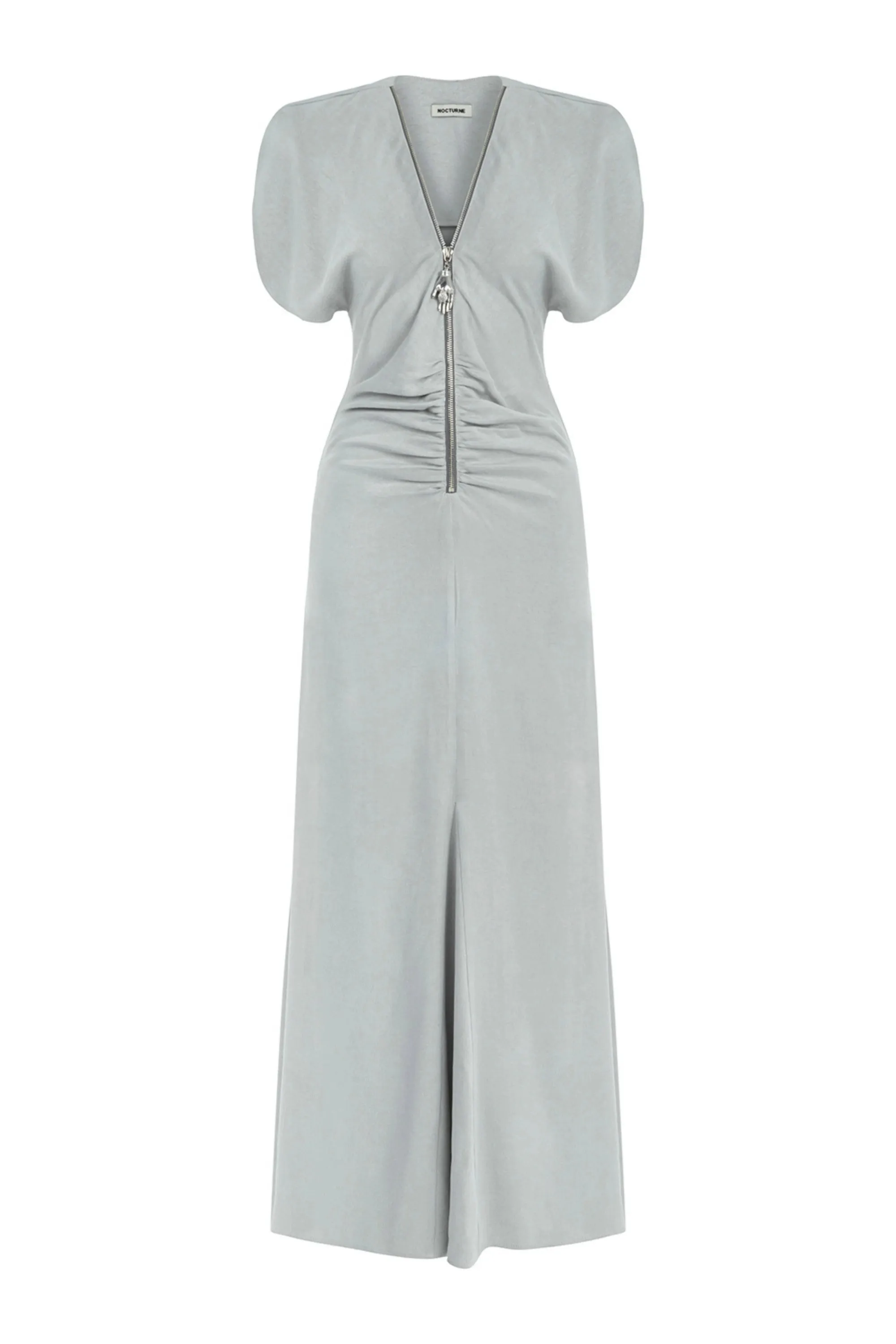 Draped V-Neck Dress (Final Sale)