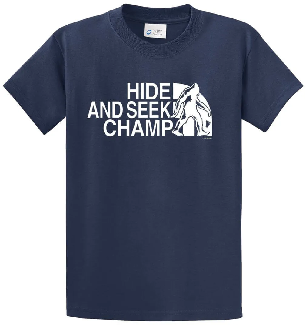 Hide And Seek Champ Printed Tee Shirt
