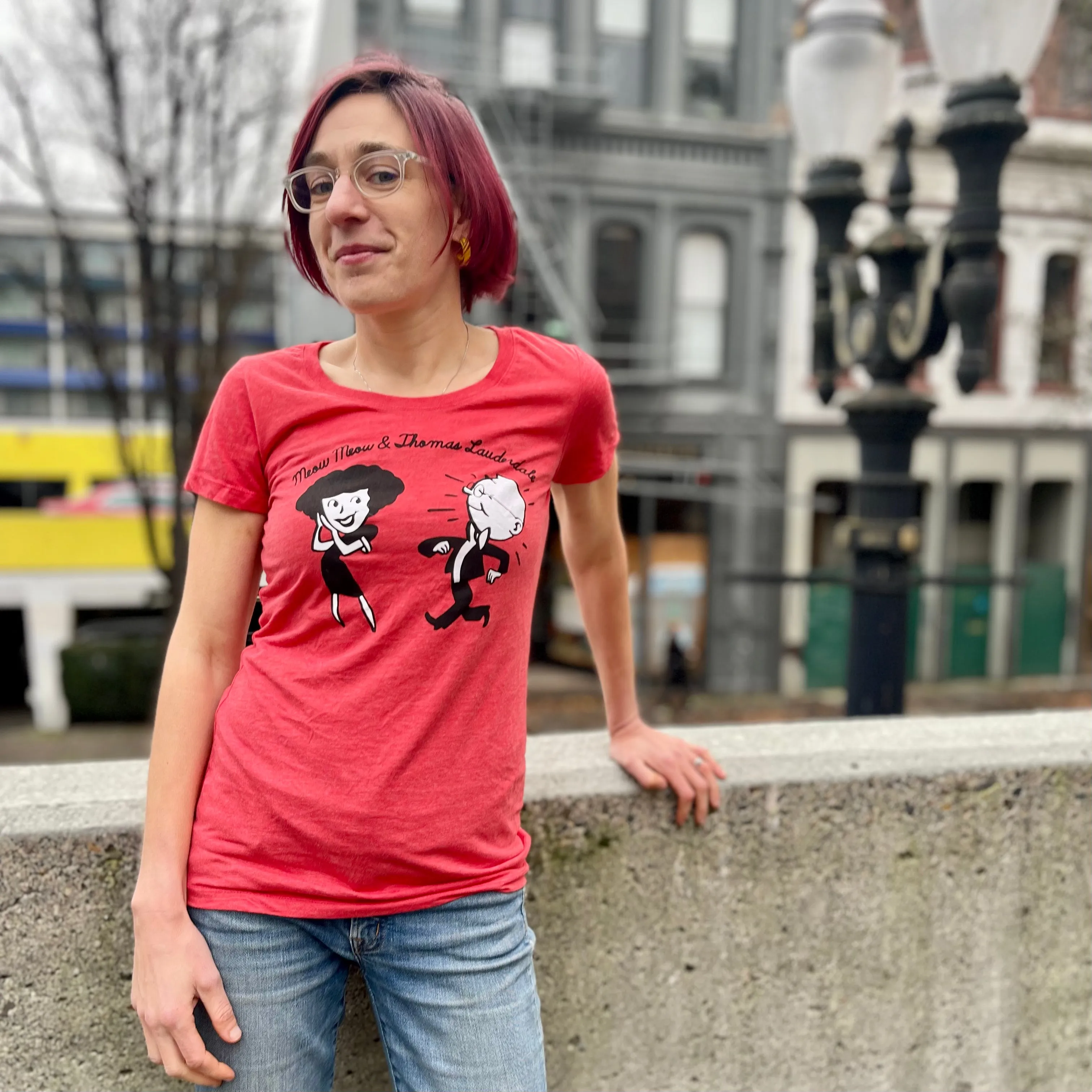 Meow Meow & Thomas Lauderdale | Tee - Women / Youth Sizes