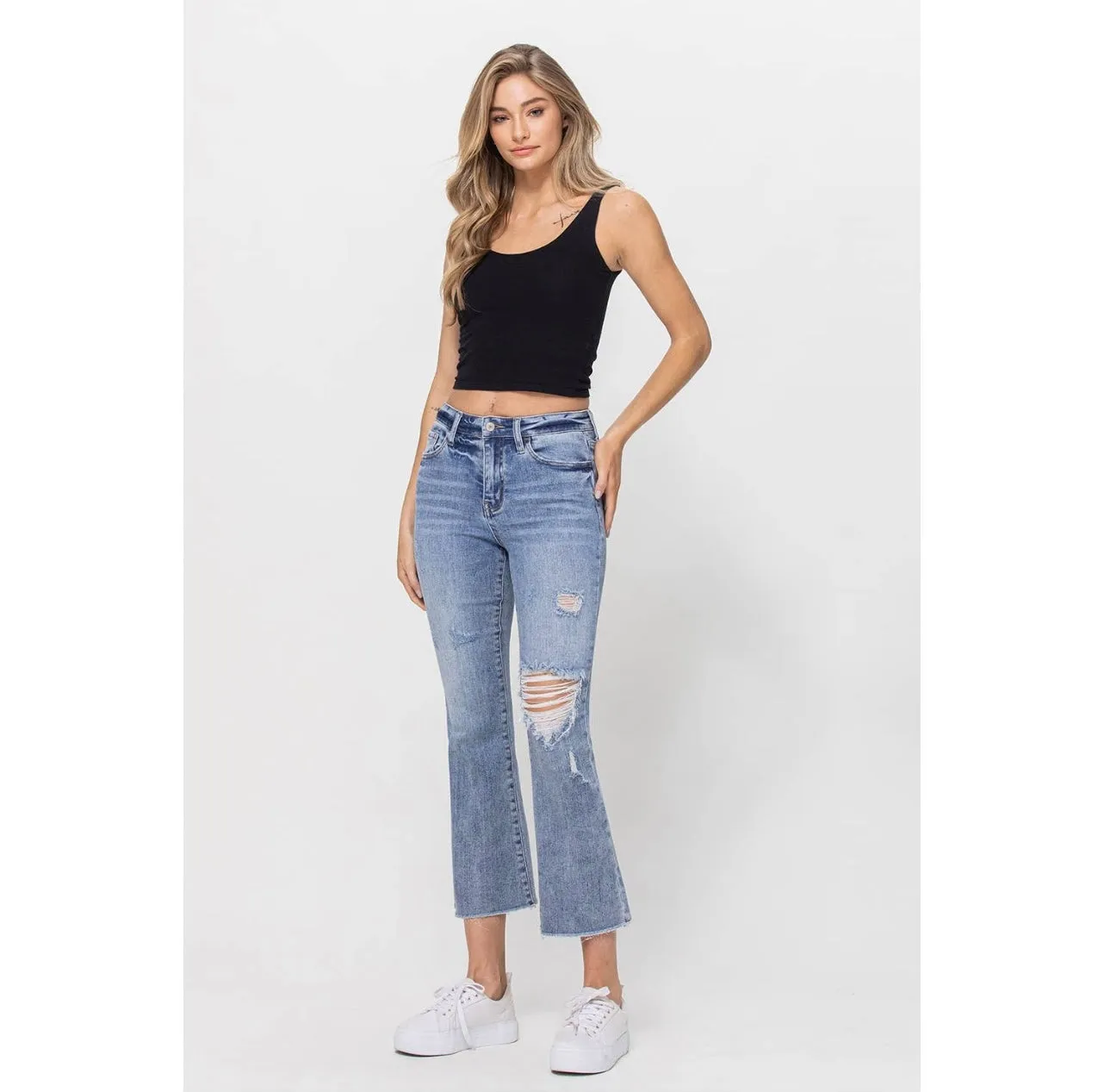 Most Likely Ankle Flare Jeans