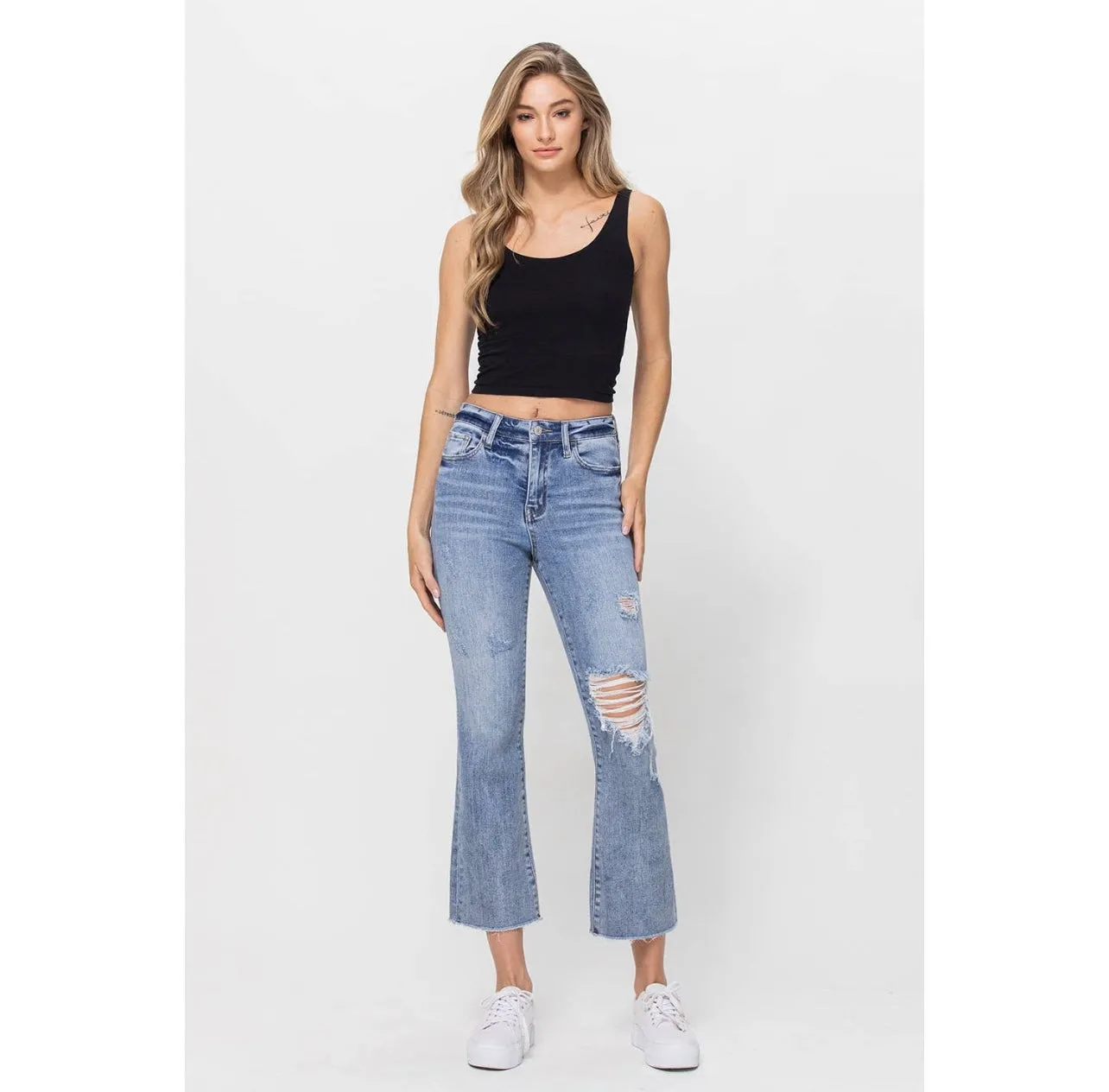 Most Likely Ankle Flare Jeans