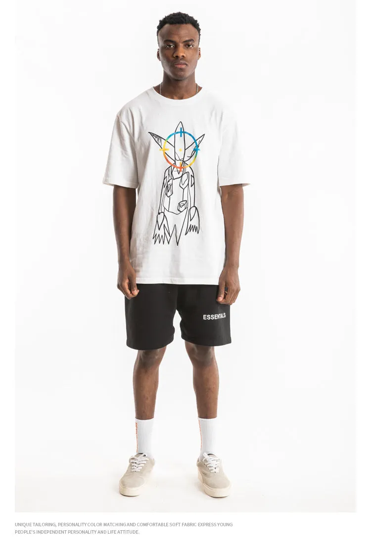 Nagri Graphs Short Sleeve Oversized T-Shirt