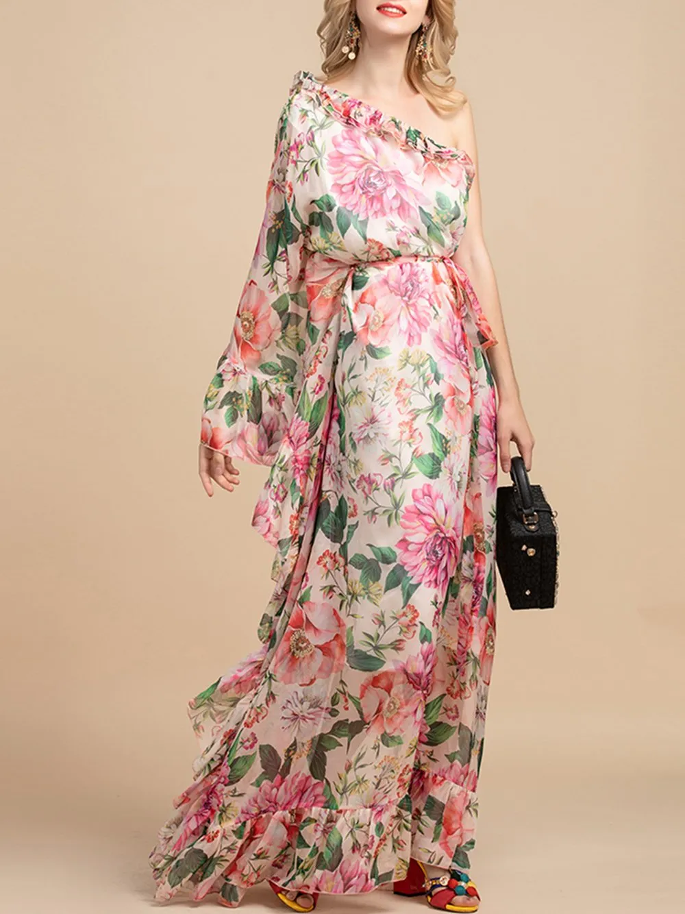 NEANDA Floral Maxi Dress