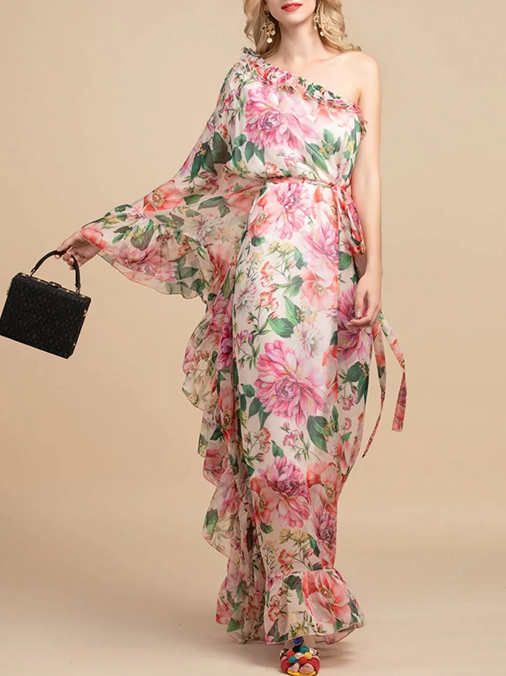 NEANDA Floral Maxi Dress