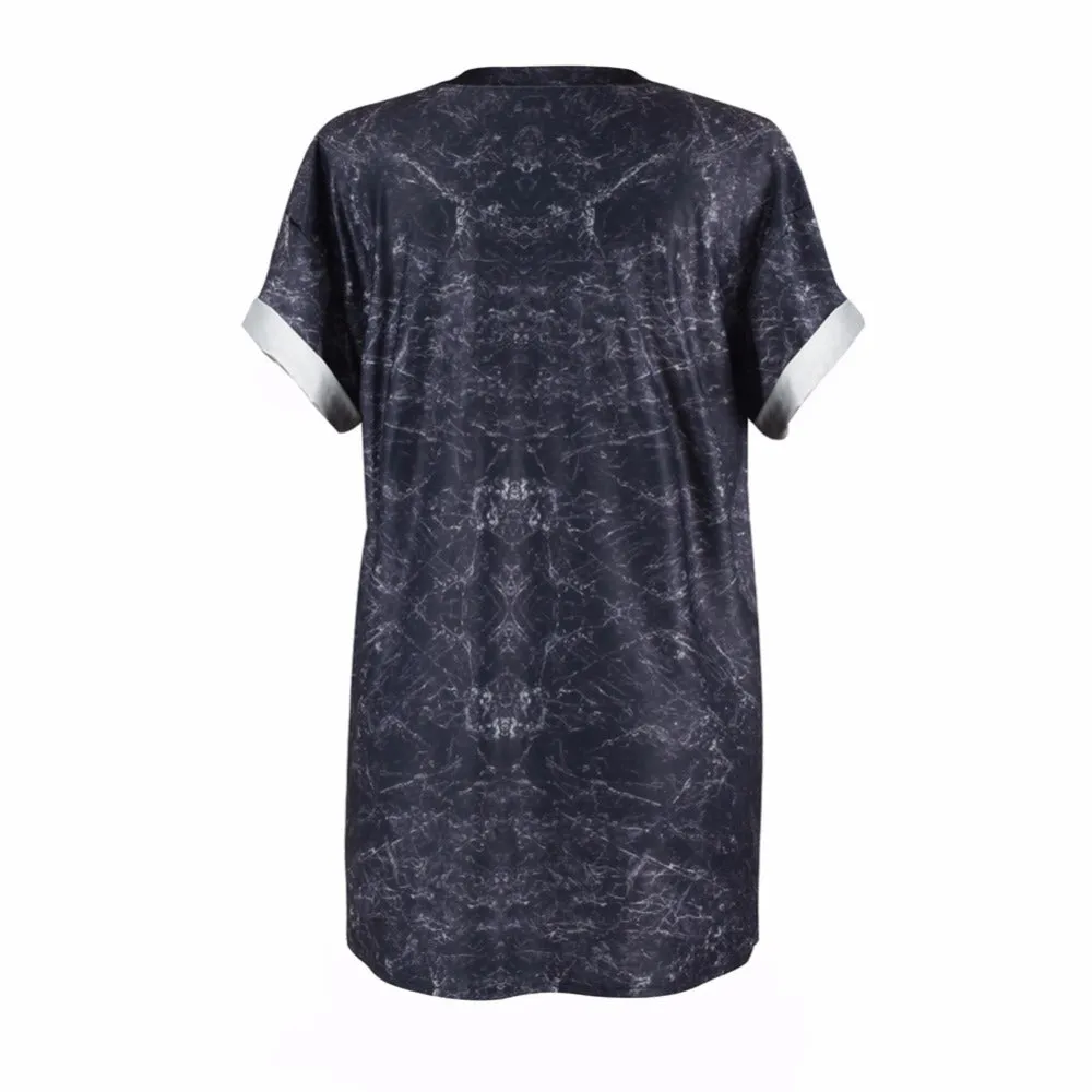 Punk Rock Skull Printed Tees v16