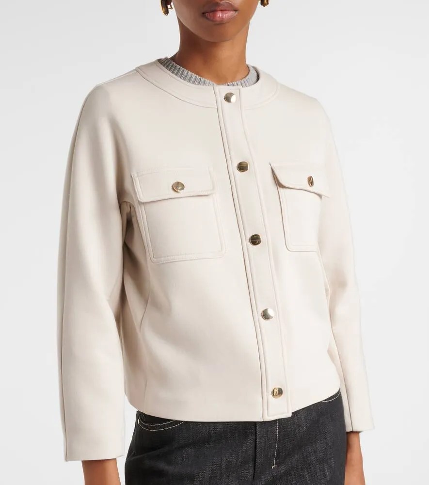 'S Max Mara Gradara cotton-blend jacket