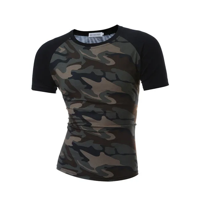 Summer Military Camouflage Tshirt