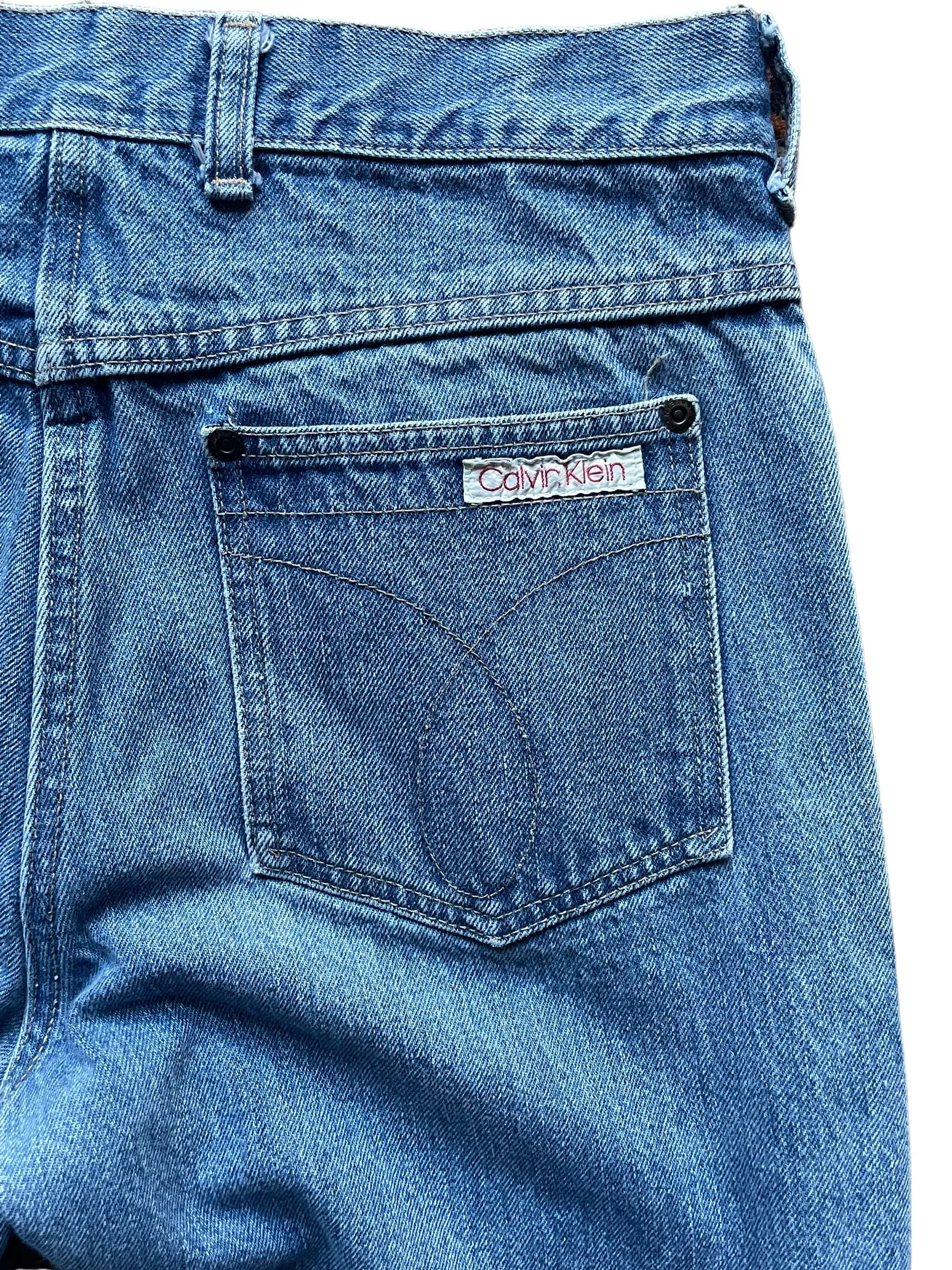 Vintage 1980s USA Calvin Klein Jeans W 32 | Barn Owl Vintage Seattle | Vintage Womens Denim